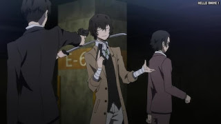 文スト 2期7話 太宰治 Dazai | 文豪ストレイドッグス アニメ Bungo Stray Dogs Episode 19