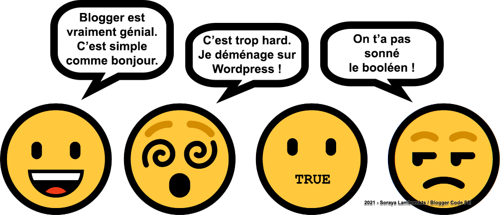 Blogger Humour - Trop facile pour Blogger, trop difficile pour Wordpress.