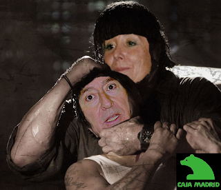 Esperanza Aguirre y Miguel Blesa en Rambo