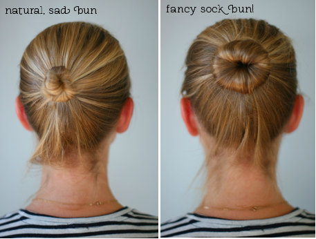 bun hair tutorial sock department thin the am hair very and not fine so hair my great in is