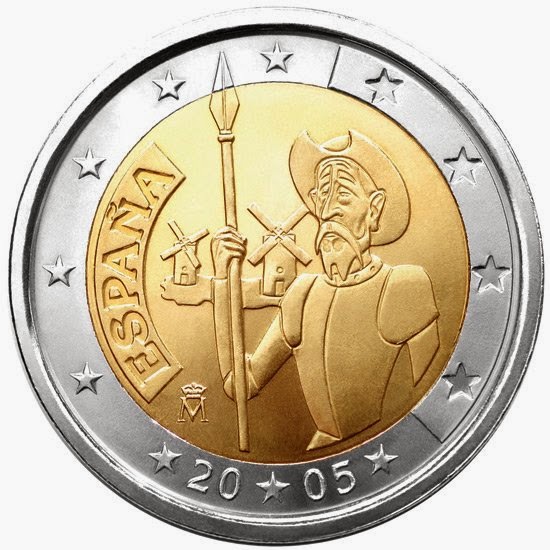 https://www.2eurocommemorativecoins.com/2014/03/2-euro-coins-Spain-2005-400th-anniversary-first-edition-Miguel-Cervantes-Don-Quixote-de-La-Mancha.html