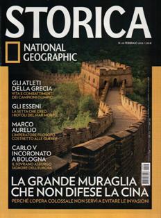 National Geographic Storica 60 - Febbraio 2014 | ISSN 2035-8784 | PDF HQ | Mensile | Storia | Personalità
National Geographic Storica è la nuova rivista che ti presenta ogni mese le grandi vicende del passato. I personaggi più affascinanti, i luoghi mitici delle antiche civiltà, le grandi opere d'arte, rivivono grazie alla insuperabile esperienza fotografica di National Geographic, alle spettacolari ricostruzioni digitali, alla stampa di altissimo livello e ad un racconto sempre avvincente e approfondito.
Dai palazzi dei faraoni ai suburbi di Roma antica, dalle misteriose piramidi Maya alle conquiste dell'era moderna, ogni numero di Storica ti offrirà un emozionante viaggio nel passato.