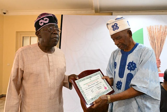 President Elect, The City Boy, Asiwaju Bola Ahmed Tinubu Visits LAGOS, His Constituency