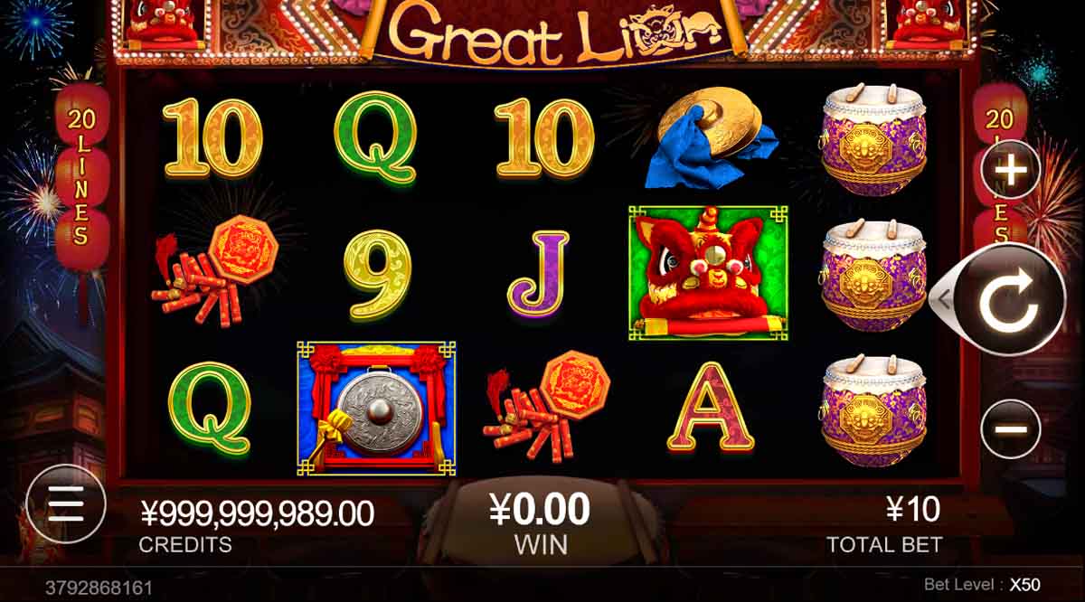 Great Lion - Demo Slot Online CQ9 Gaming Indonesia