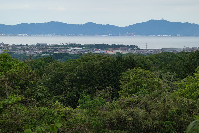 鳥取県米子市淀江町平岡 島根半島の眺望