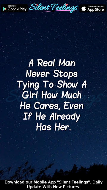 A Real Man Never Stops