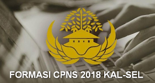 Berikut infformasi kuota dan formasi lengkap pengadaan CPNS 2018 dari wilayah kalimantan selatan, bajarmasin banjarbaru, kotabaru, h