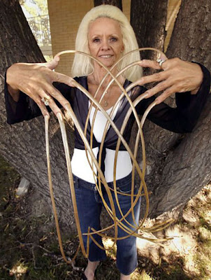 Guinness World Records longest fingernails Lee Redmond Shridhar Chillal