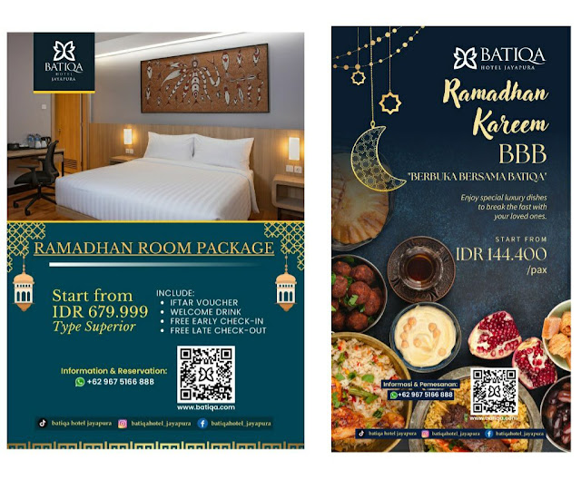 Batiqa Hotel Jayapura Hadirkan Menu Berbuka Puasa dan Paket Menginap di Bulan Suci Ramadhan