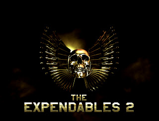 The Expendables 2 Skull Logo HD Wallpaper