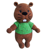 castor amigurumi patrón gratis