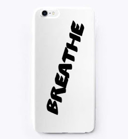 Breathe iPhone Case White