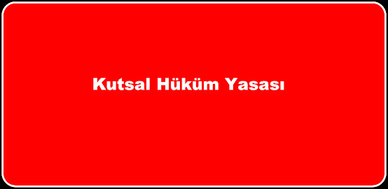 Kutsal Hüküm Yasası