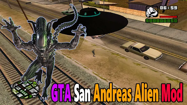 GTA San Andreas Alien Mod With Powers Download