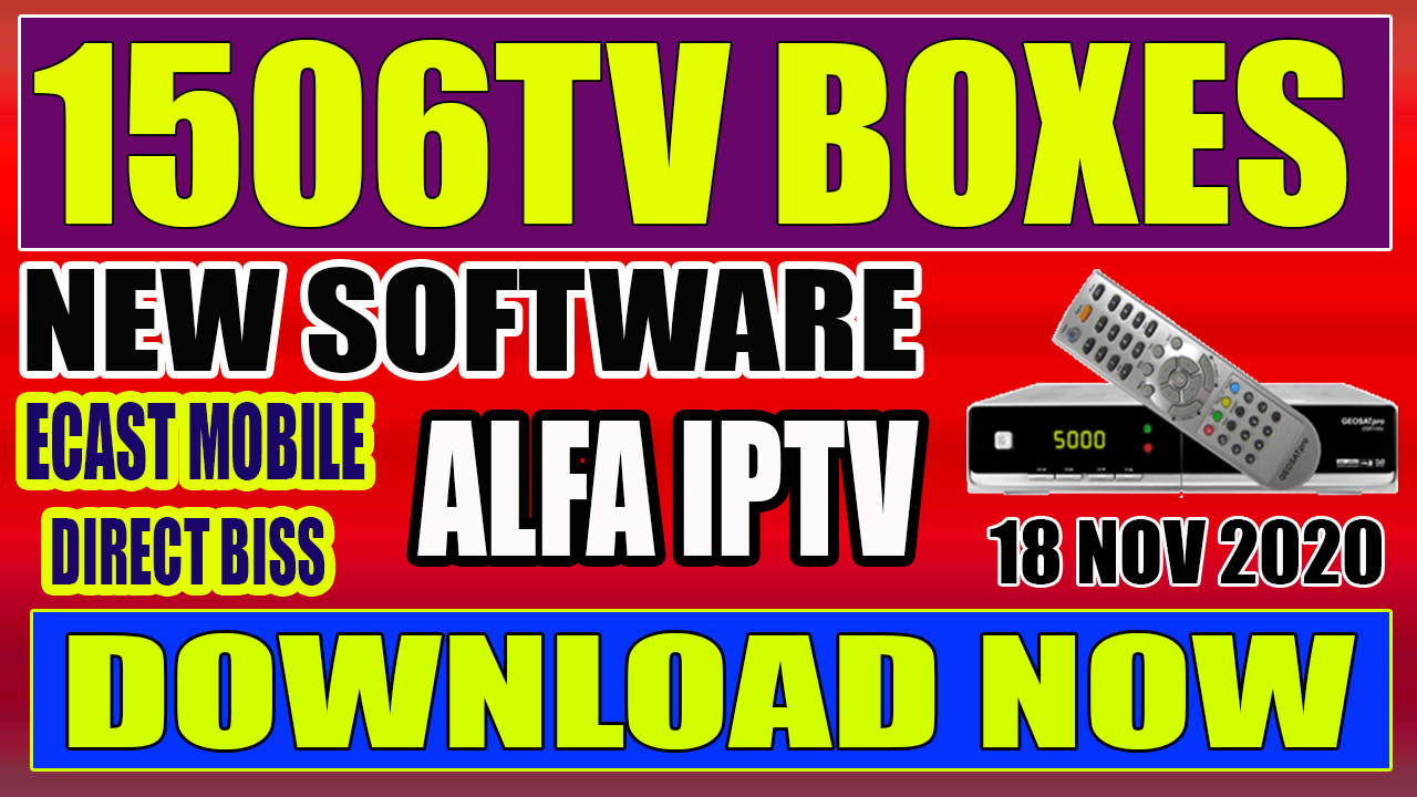 1506TV 4MB BOXES NEW SOFTWARE SENATOR 111 BLUETOOTH WITH NASHARE AND ECAST MOBILE OPTIONS