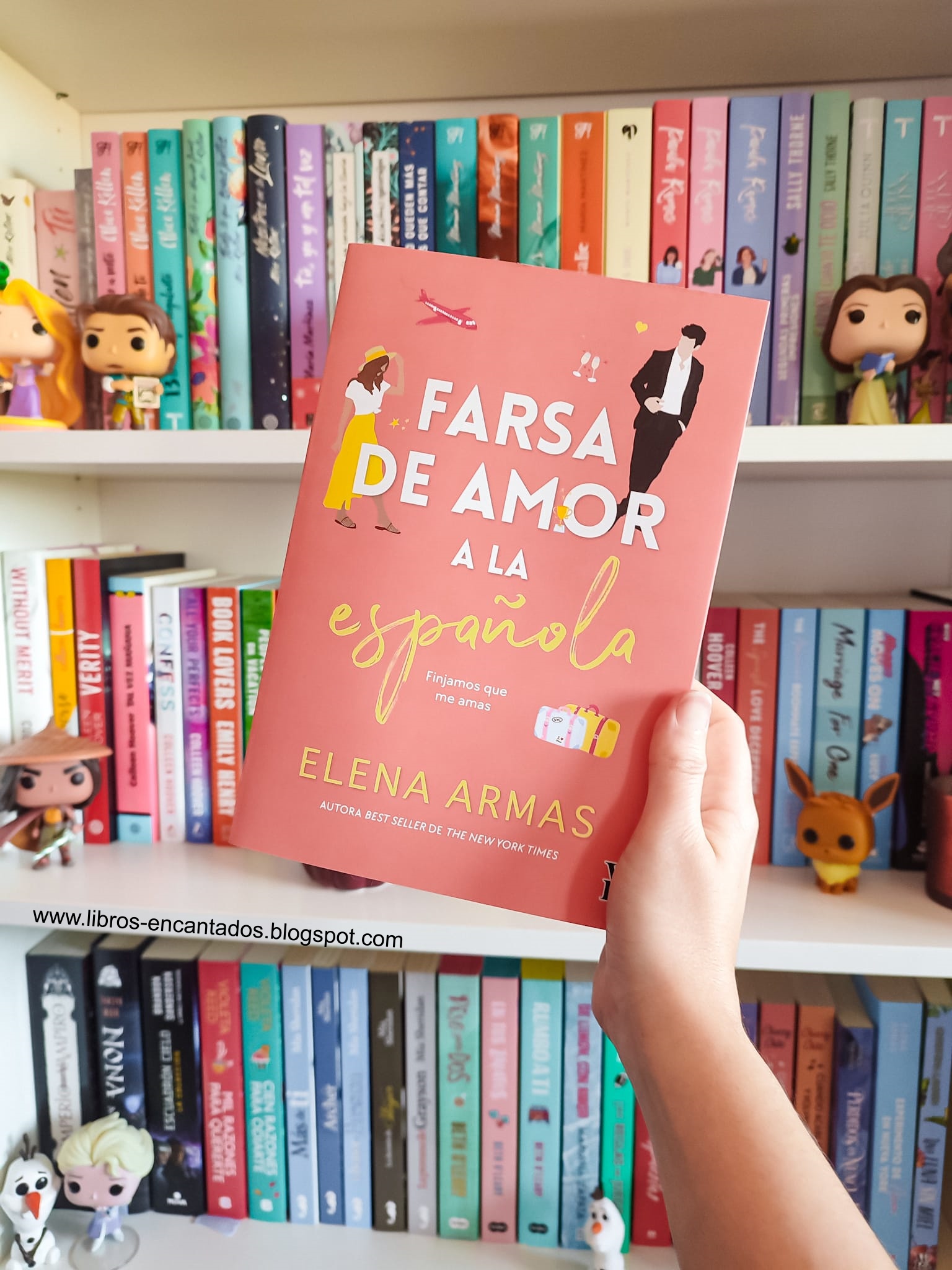 Libros Encantados: Reseña: Farsa de amor a la española de Elena Armas