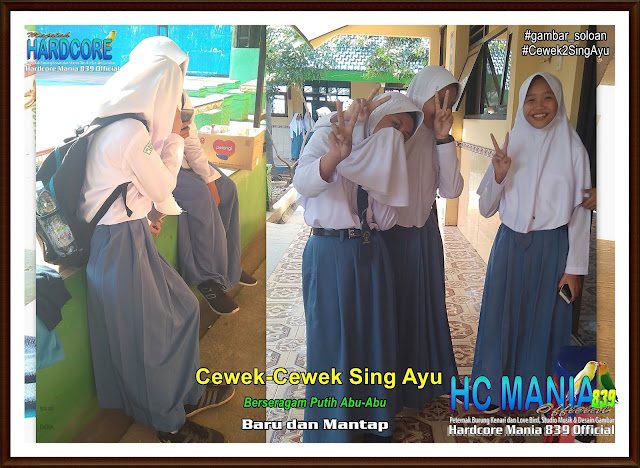 Gambar Siswa-Siswi SMA Negeri 1 Ngrambe Cover Putih Abu-Abu - Buku Album Gambar Soloan Edisi 7