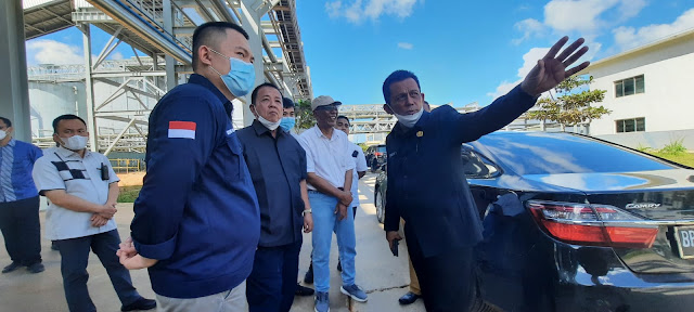 Gubernur Ansar Ajak Gubernur Lampung Berkunjung ke KEK PT BAI  Galang Batang