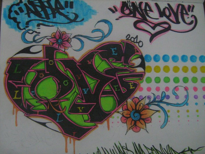 graffiti art love