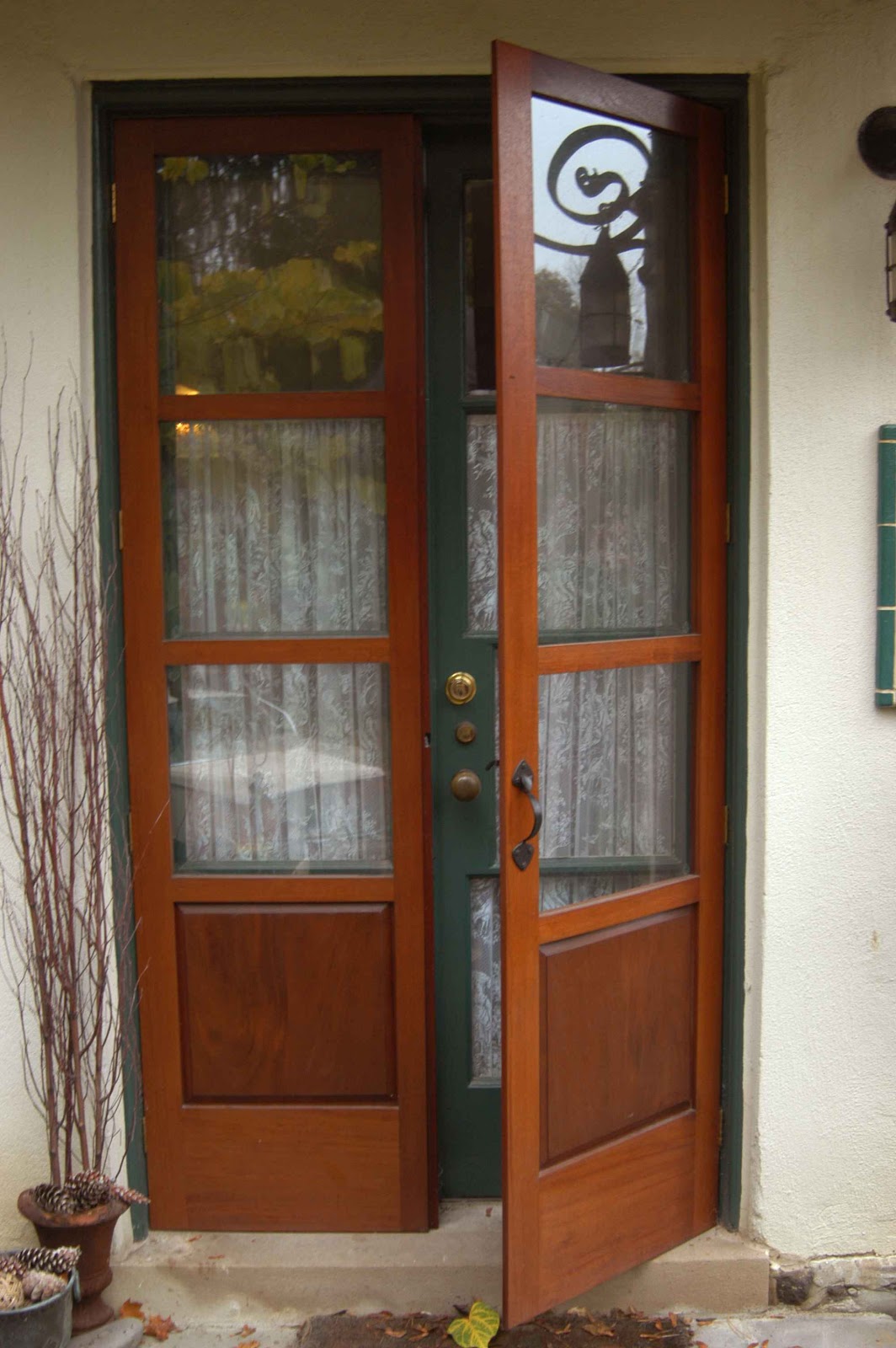 Our French  Inspired Home Exterior French  Doors  Which 