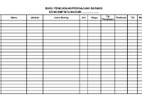 Contoh Format Pemeliharaan Barang dan Jasa Sekolah