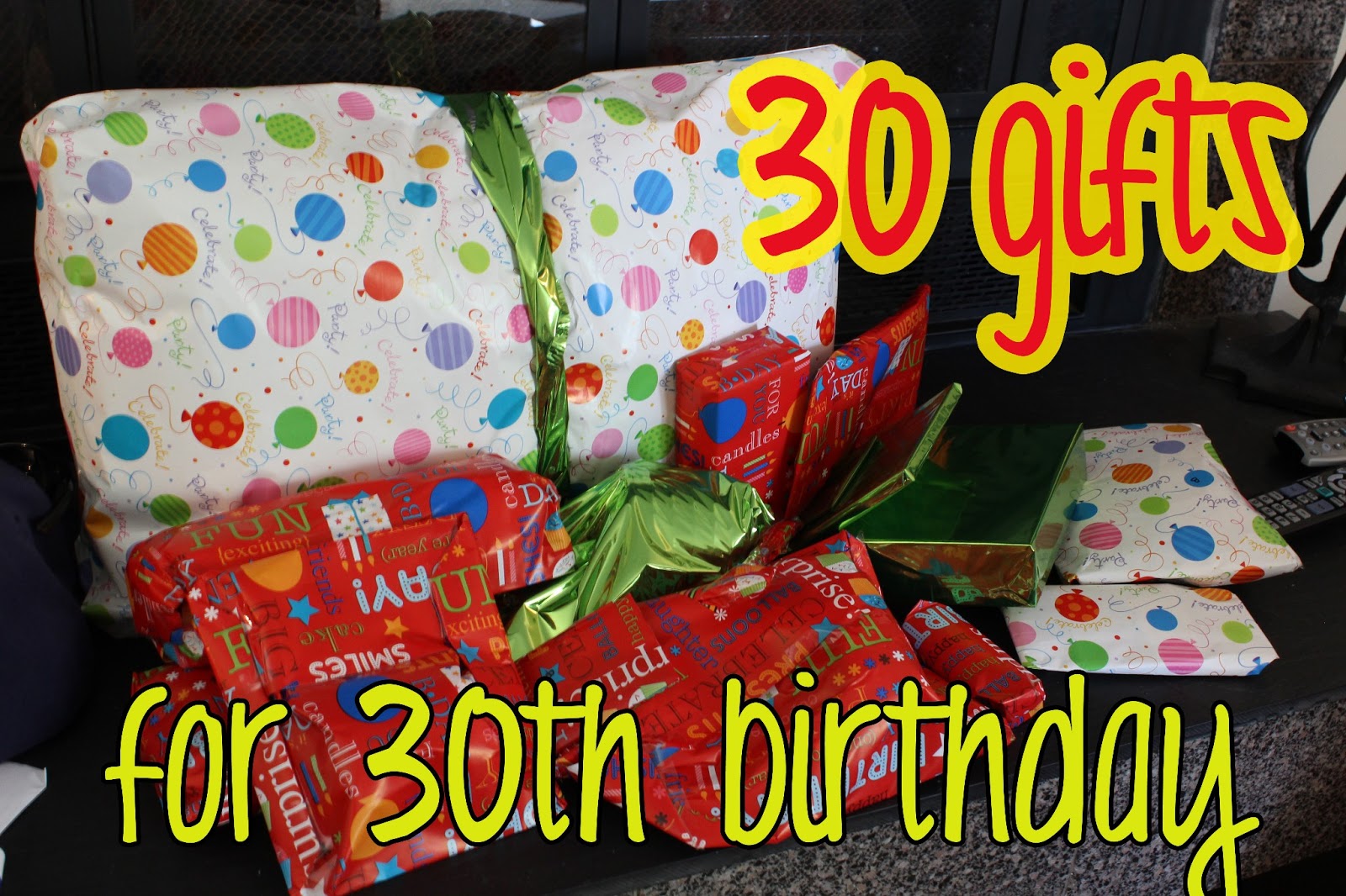 love, elizabethany: gift idea: 30 gifts for 30th birthday
