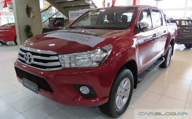 Nova Toyota Hilux 2016 SRV A/T