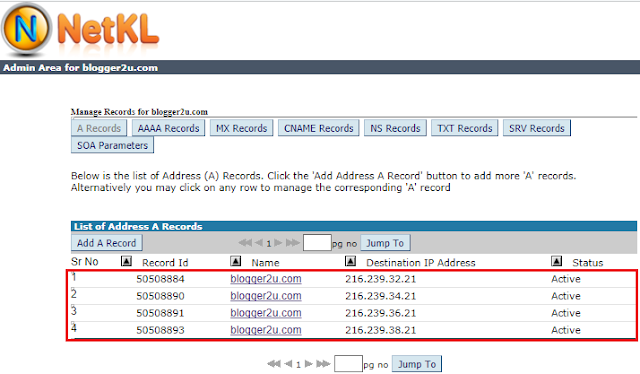 Cara Mudah Pasang Domain Di Blogspot