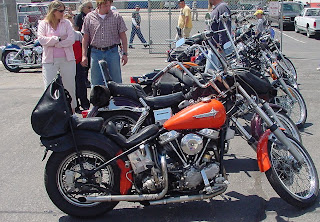 Panhead chopper in Caldwell