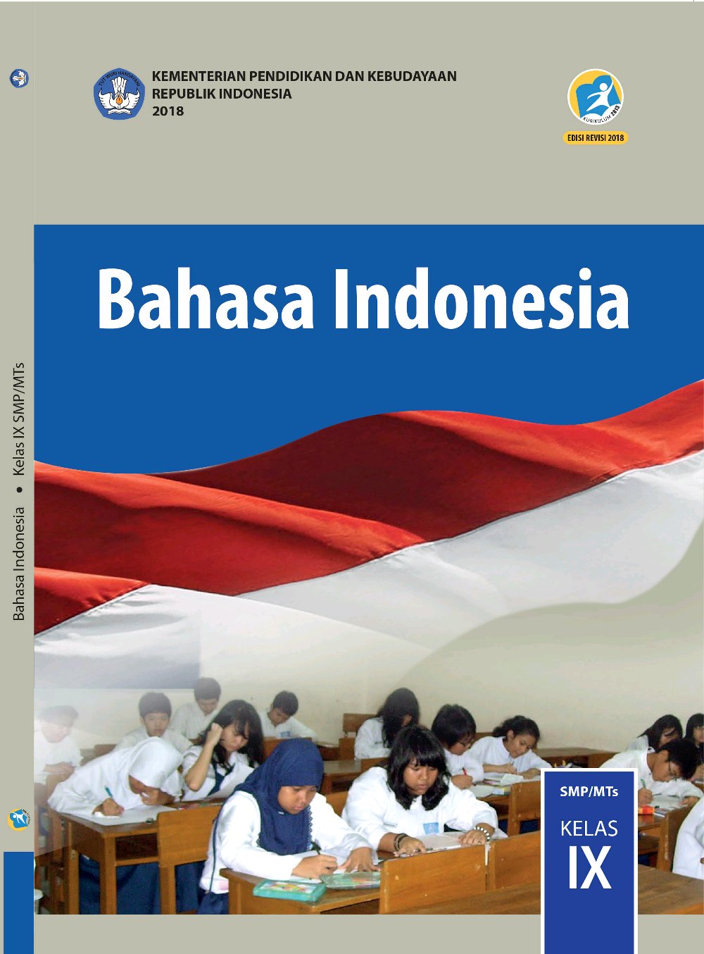  Buku Bahasa Indonesia  kelas 9 Kurikulum 2013 Seribu Catatan