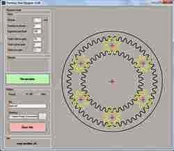 Free Download 3D Modeling Planetary Gear Designer 1.04