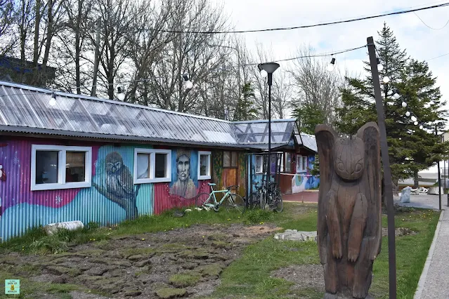 Feria de artesanías en Ushuaia