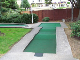 Crazy Golf in Weston-Super Mare