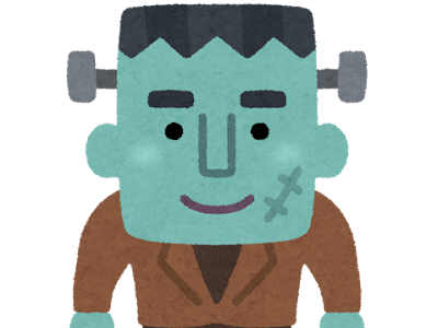 画像をダウンロード フランケン シュタイン イラスト 824095