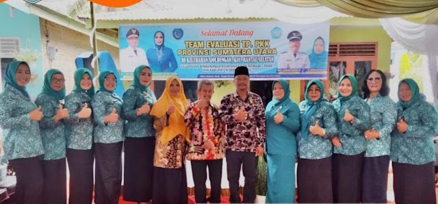 Ikut Lomba IVA, Kecamatan Bilah Barat Dikunjungi Tim Evaluasi