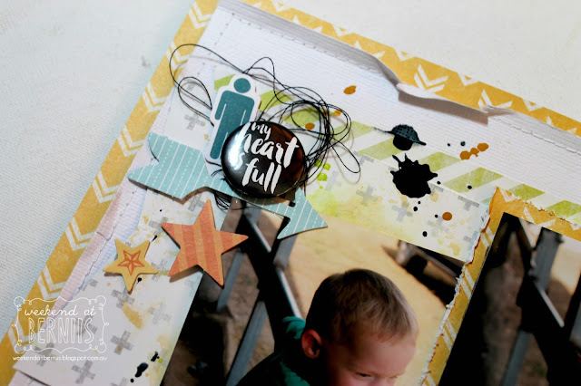 "Totally Awesome" Layout by Bernii Miller using Cocoa Vanilla Studio - Totally Rad collection. 