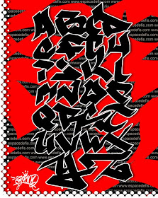 Letter A-Z in Alphabet  Graffiti,graffiti alphabet