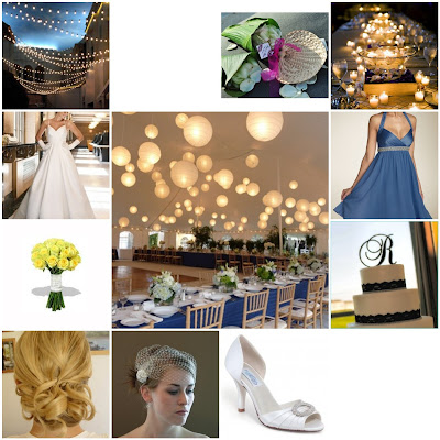 aqua and navy weddings