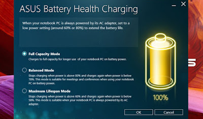 Asus battery Health Charging for VivoBook S15 S510UQ