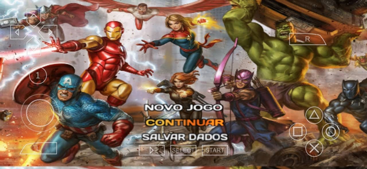 Marvel Avengers Game PSP