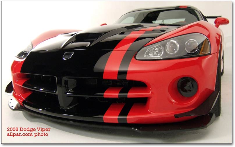 black dodge viper acr