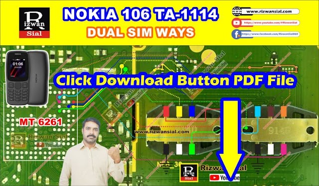 Nokia 106 TA114 Sim Wayas