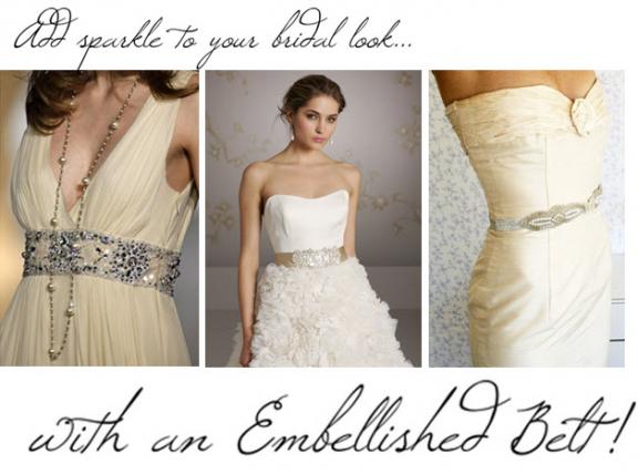 CHIC BRIDAL SASHES AND BELTS