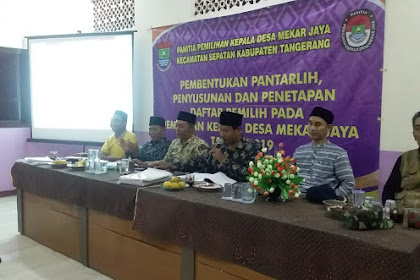 Panitia Mekar Jaya Sepatan : Alhamdulilah Rapat Pleno DPT Berjalan Dengan Lancar