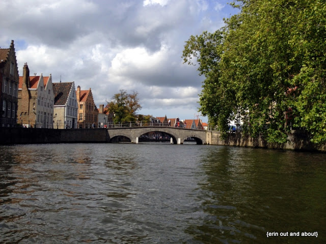 {Erin Out and About} Boat Tour in Bruges