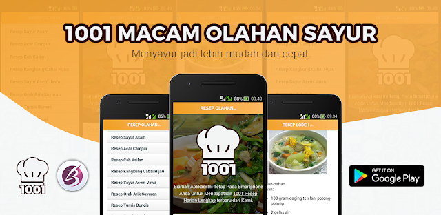 1001 Olahan Sayur Lengkap