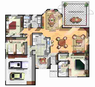 Floor Plan of a House Design