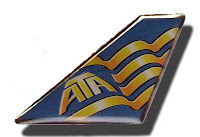 ATA Airlines pin