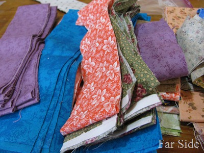 Fabric strips