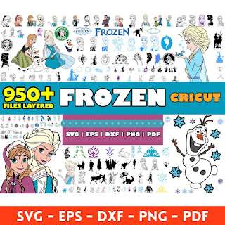Frozen Outline mega big bundle svg png clipart vector Silhouette Elsa Anna